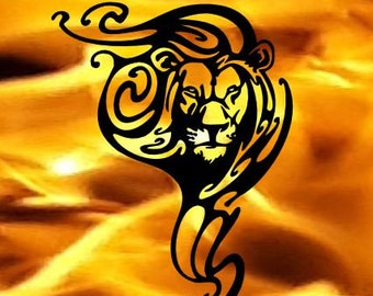 Mystic lion SVG / DXF files for plasma, laser, router