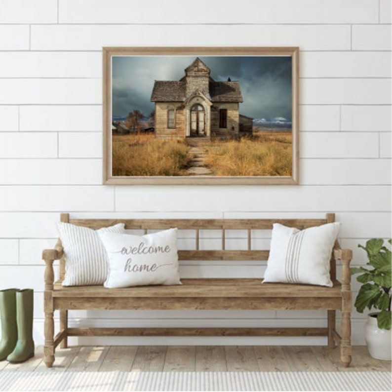 Abandoned LDS Church Old Church Weathered Building - Etsy
