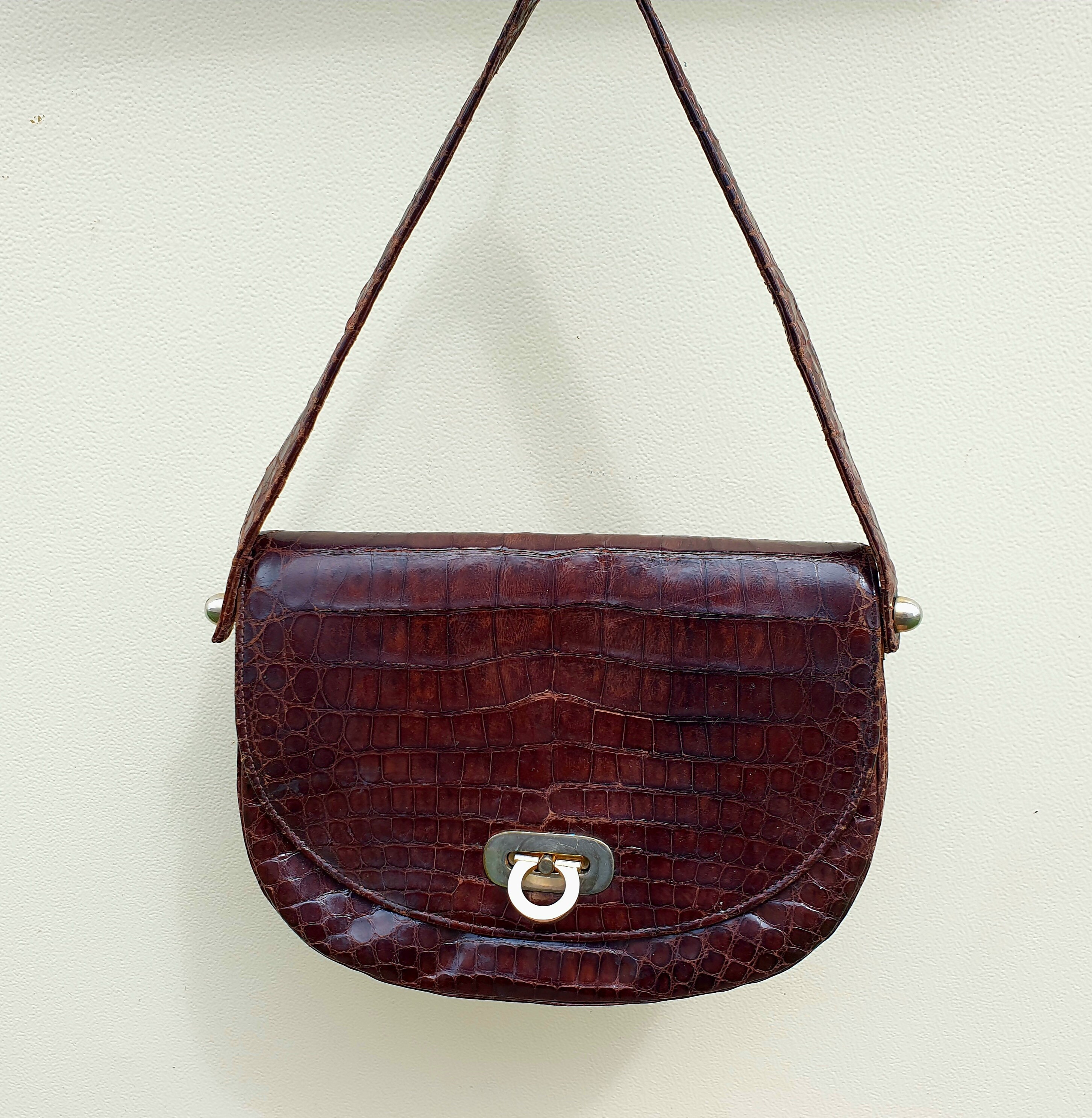 Genuine Crocodile Purse Etsy