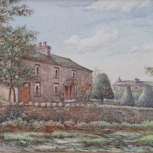English Original Watercolour Landscape Painting, Modern British, Artist Arthur Knowles