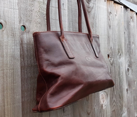 fossil braune ledertasche