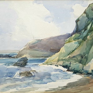 Scotland, Pollarain Bay, Iona Island, Original Watercolour Painting