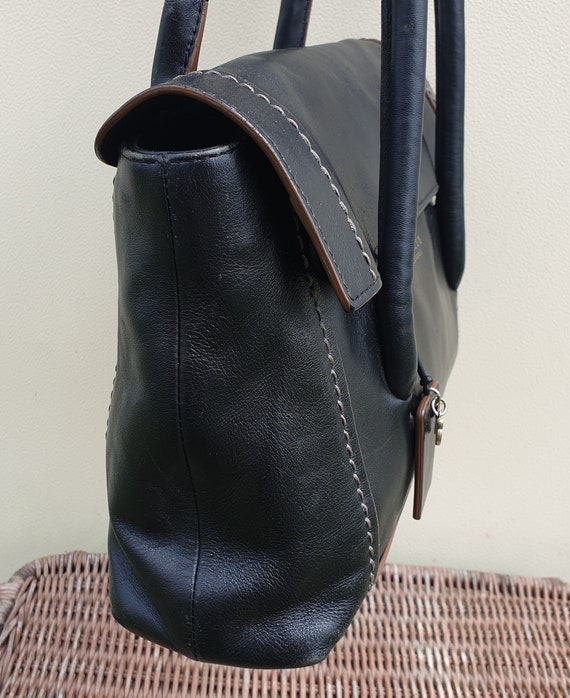 Radley London Black Leather Satchel Shoulder Bag Radley Purse 