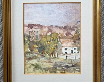 English Watercolour Landscape Painting