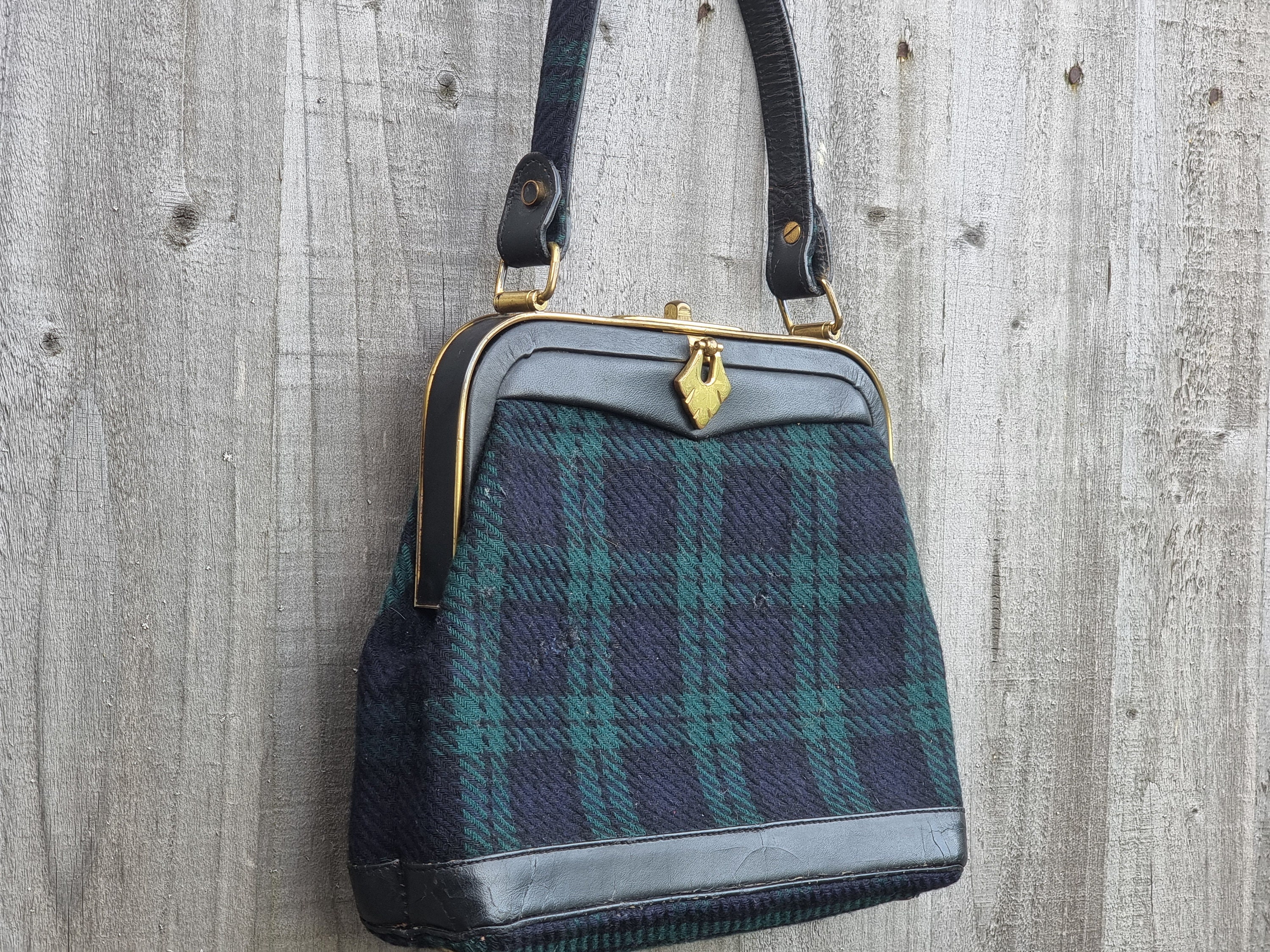 1950s Green Bag - Etsy