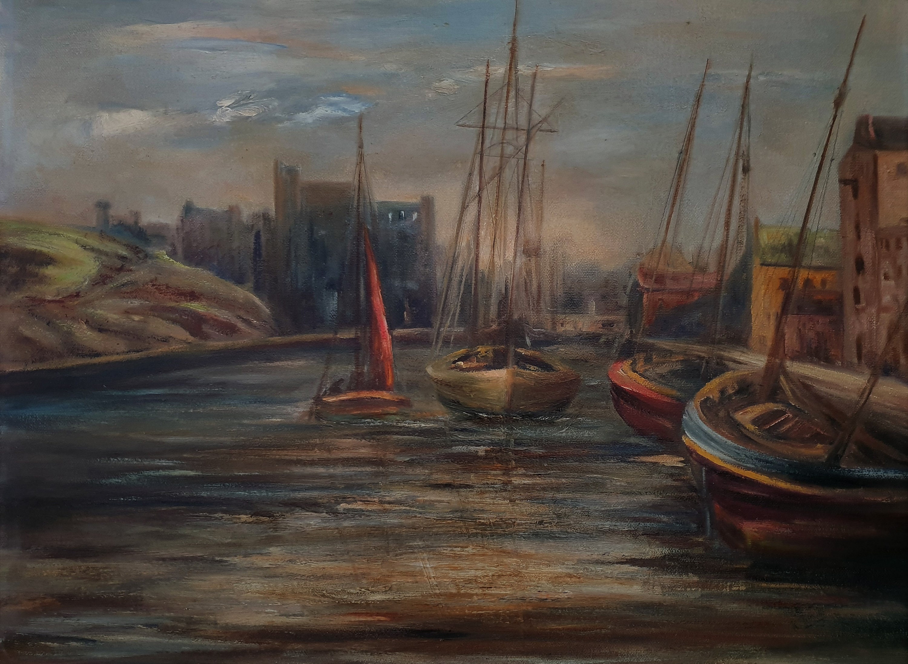 アンティーク 19世紀版画 イギリス ハドンホールの風景 il_fullxfull.3141528863_9vsy.jpg