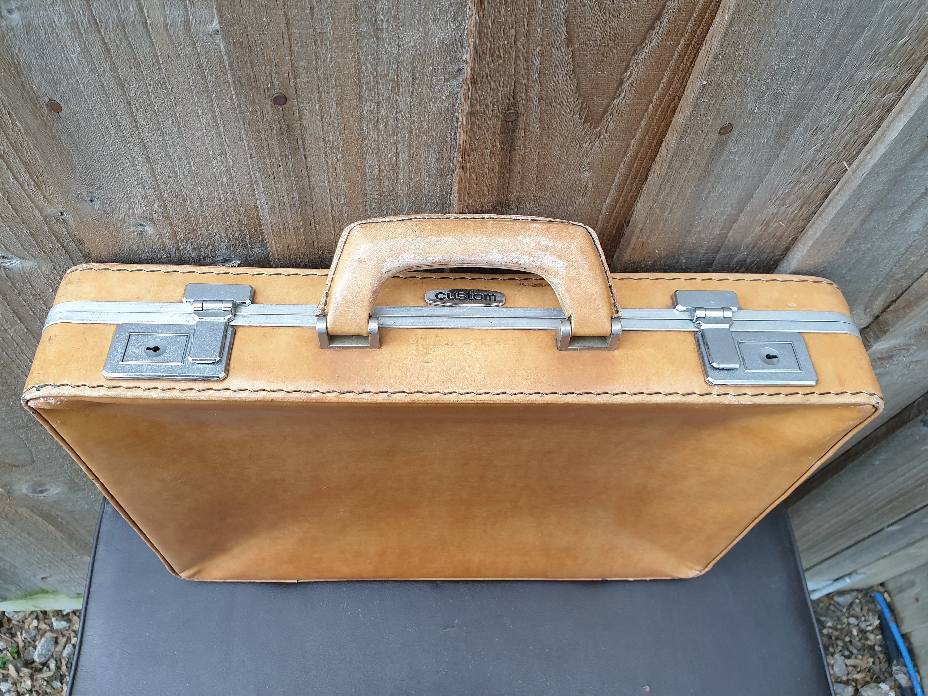 Custom Handmade Vegetable Tanned Italian Leather Briefcase Business La –  ROCKCOWLEATHERSTUDIO
