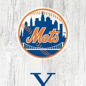 New York Mets Sign Personalized Leaner Sign 48&quot;