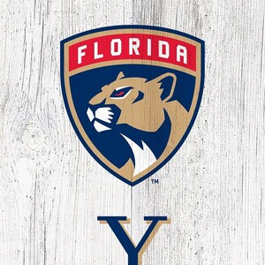 Florida Panthers Personalized Leaner Sign 48&quot;