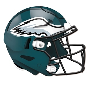 NFL Philadelphia Eagles Helmet Wall Art Sign Wood Sign 24&quot;