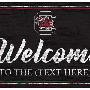 thumbnail image 2 of South Carolina Gamecocks Metal Street Sign – 24x5, Gamecocks Blvd 2 of 6
