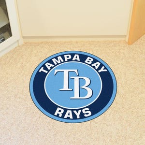 Tampa Bay Rays Mat Roundel Round Shaped Mat 27" Diameter