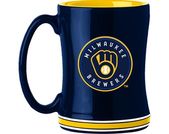 Milwaukee Brewers Mug 14oz Ceramic Coffee Mug