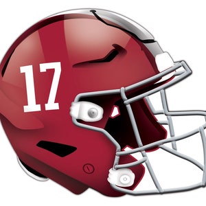 Alabama Crimson Tide Helmet Wall Art Sign Wood Sign 24&quot;