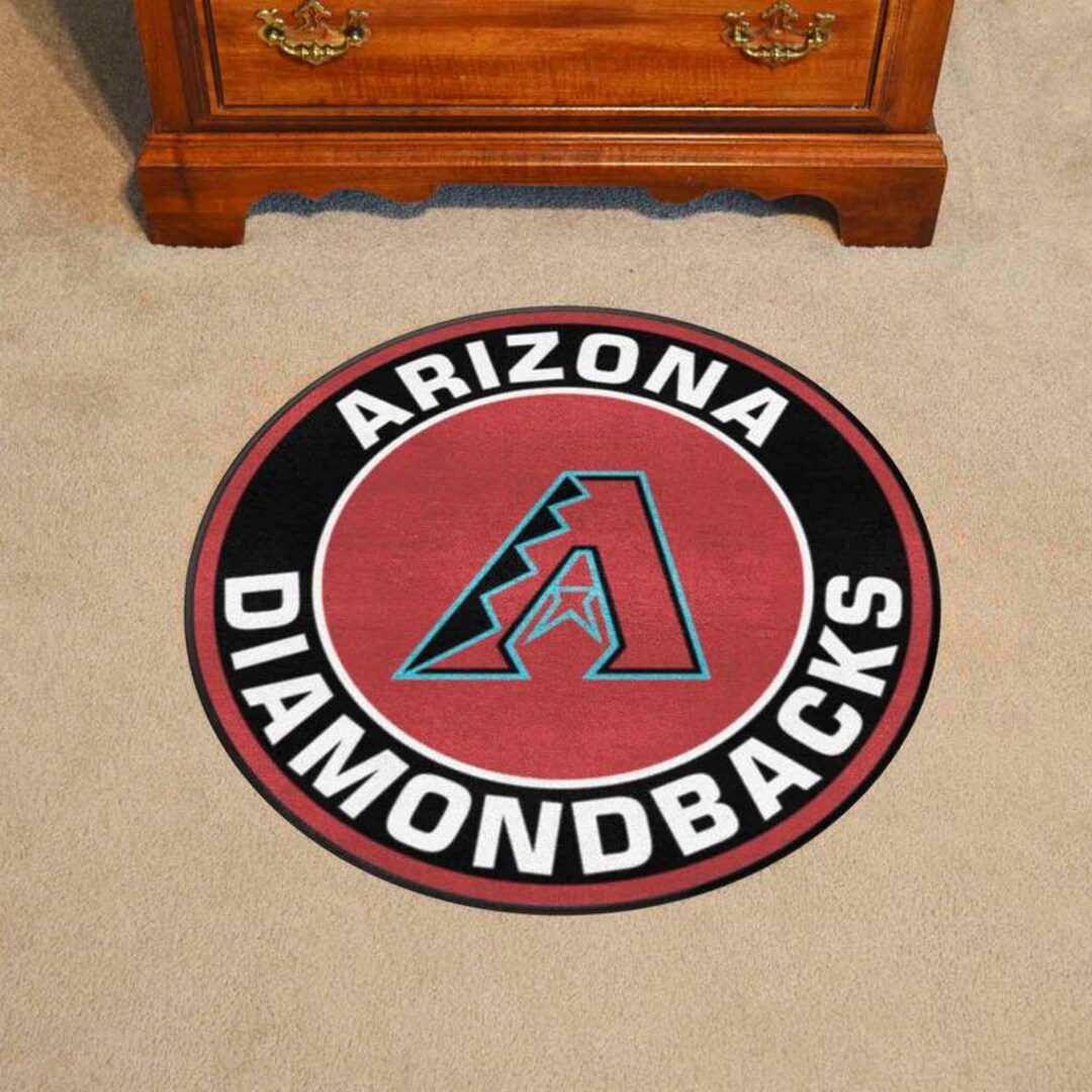 Arizona Diamondbacks Mat Roundel Round Shaped Mat 27