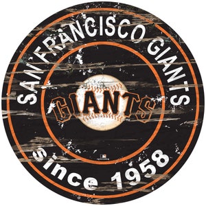 Retro San Francisco Giants 1 by © Buck Tee Originals - San Francisco Giants  - Pin