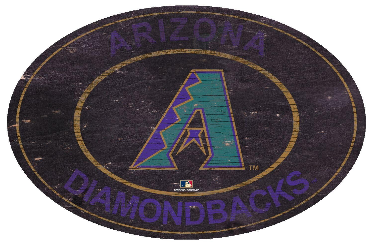 Arizona Diamondbacks Sign Vintage Historic Throwback Wall Art 46 ...