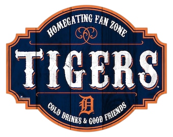 Detroit Tigers 24'' Homegating Tavern Sign 24"