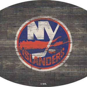 New York Islanders Sign Wall Art 46&quot; Distressed & Weathered Sign