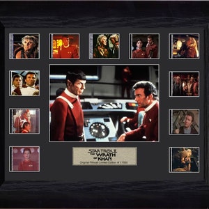 Star Trek II: The Wrath of Khan Framed Film Cell Montage (Limited Edition)