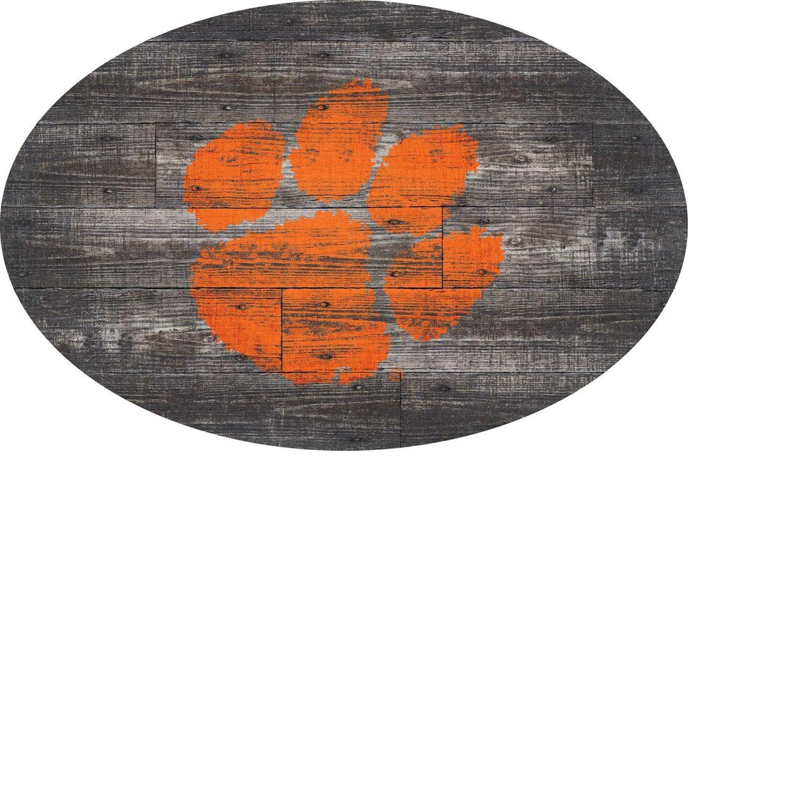 Clemson Wall Art 46 INCH Distressed Wood Sign Etsy