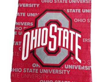 Ohio State Buckeyes Classic Fleece Blanket 50x60