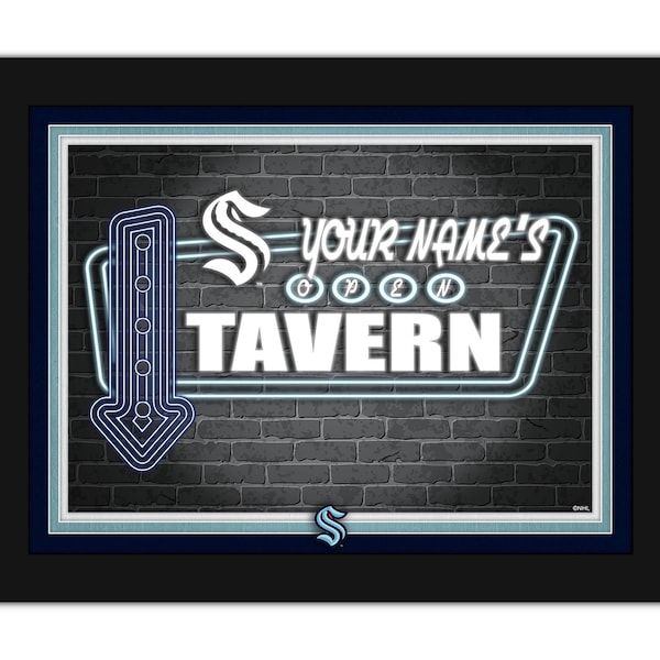 Neon Sign Kraken Etsy