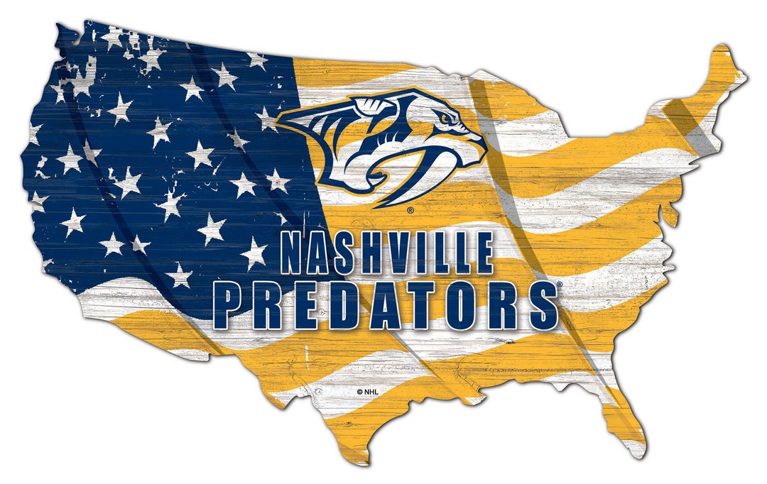 Nashville Predators USA Flag Wood Sign NHL Team Plaque 18 X 11 Etsy Nashville Predators USA Flag Wood Sign NHL Team Plaque 18 X 11 Etsy
