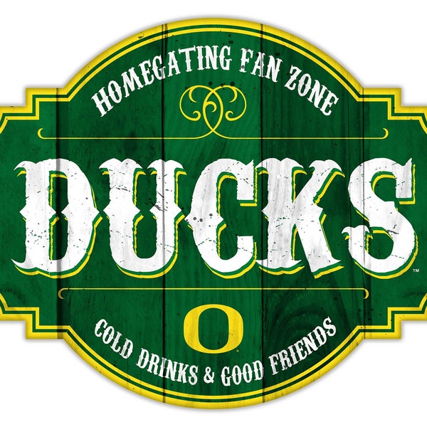 Oregon Ducks 24'' Homegating Tavern Sign 24"