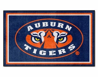 Tapis en peluche Auburn Tigers, 3 pi x 5 pi, 3 pi x 5 pi