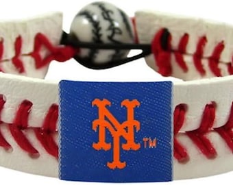 New York Mets Classic Baseball Bracelet