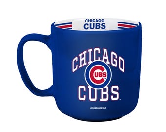 Chicago Cubs Mug 15oz Stripe Mug