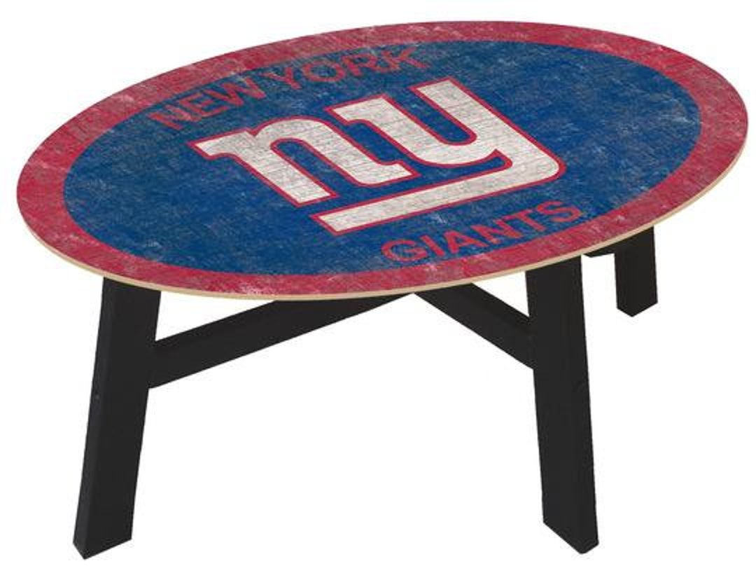 NFL New York Giants Coffee Table Etsy