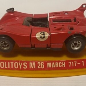 POLITOYS Porsche M 26 March 717-1 Can Am Vintage Rare