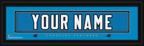 personalized carolina panthers jersey