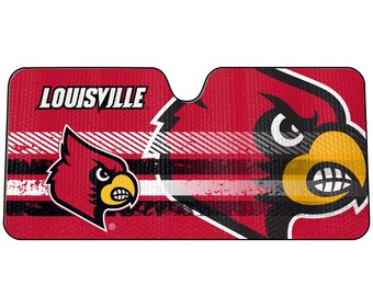 Louisville Cardinals Folding Sun Shade Car Truck SUV Windshield Sunshade