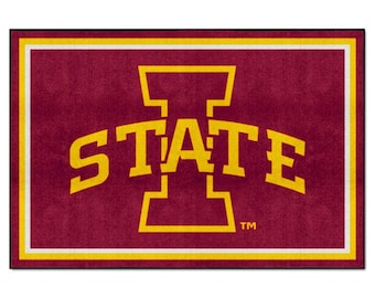 Tapis en peluche Iowa State Cyclones, 3 pi x 5 pi