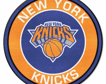 New York Knicks Mat Roundel Round Shaped Mat 27" Diameter