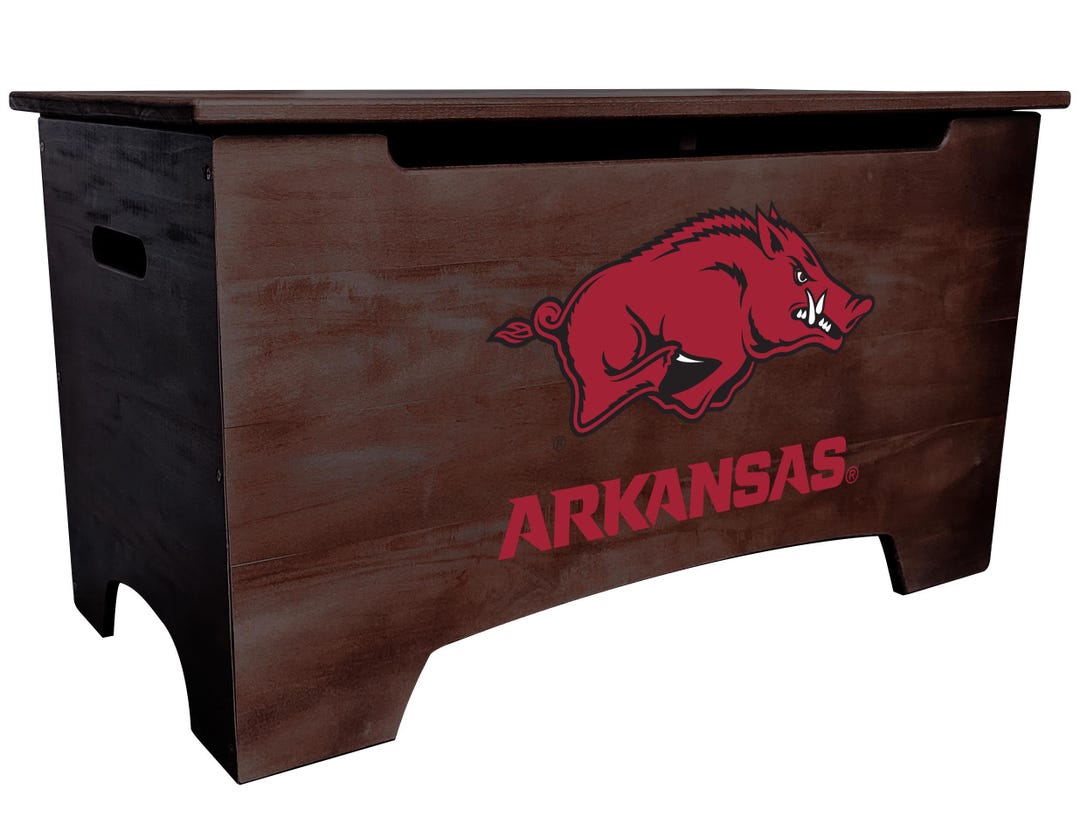 Arkansas Razorbacks Toy Box Storage Chest - Etsy