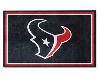Alfombra de los Houston Texans de 3' x 5', alfombra de área de felpa