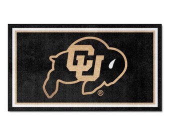 Carpette en peluche Colorado Buffaloes, 3 pi x 5 pi, 3 pi x 5 pi