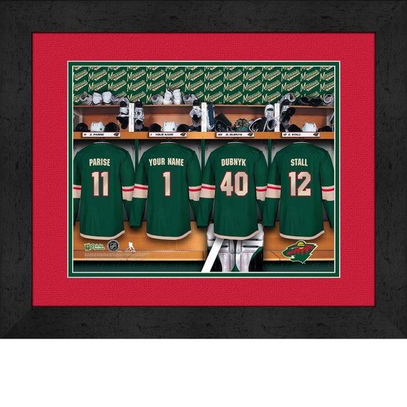 minnesota wild personalized jersey