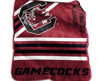 Couverture South Carolina Gamecocks Jeté Raschel 50 x 60