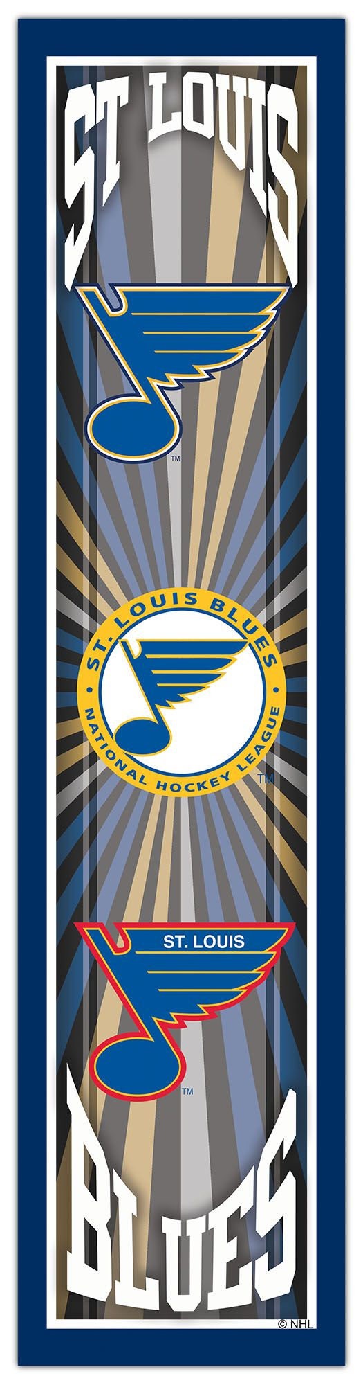 St Louis Blues Shirt Net Pattern Logo St Louis Blues Gift