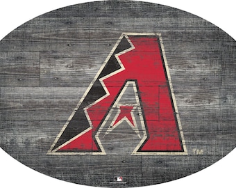 Arizona Diamondbacks Sign Wall Art 46" Distressed & Weathered Sign