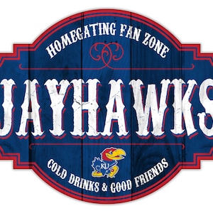 Kansas Jayhawks 24&#39;&#39; Homegating Tavern Sign 24&quot;