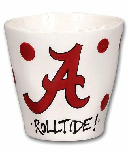 Rare Alabama Crimson Tide Football Coffee Cup Mug in Alabama Locker Room  Roll Tide Souvenir Coffee Cup Mug