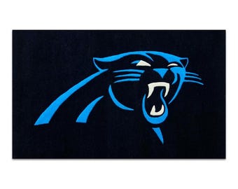 Alfombra de los Carolina Panthers de 3' x 5', alfombra de felpa.