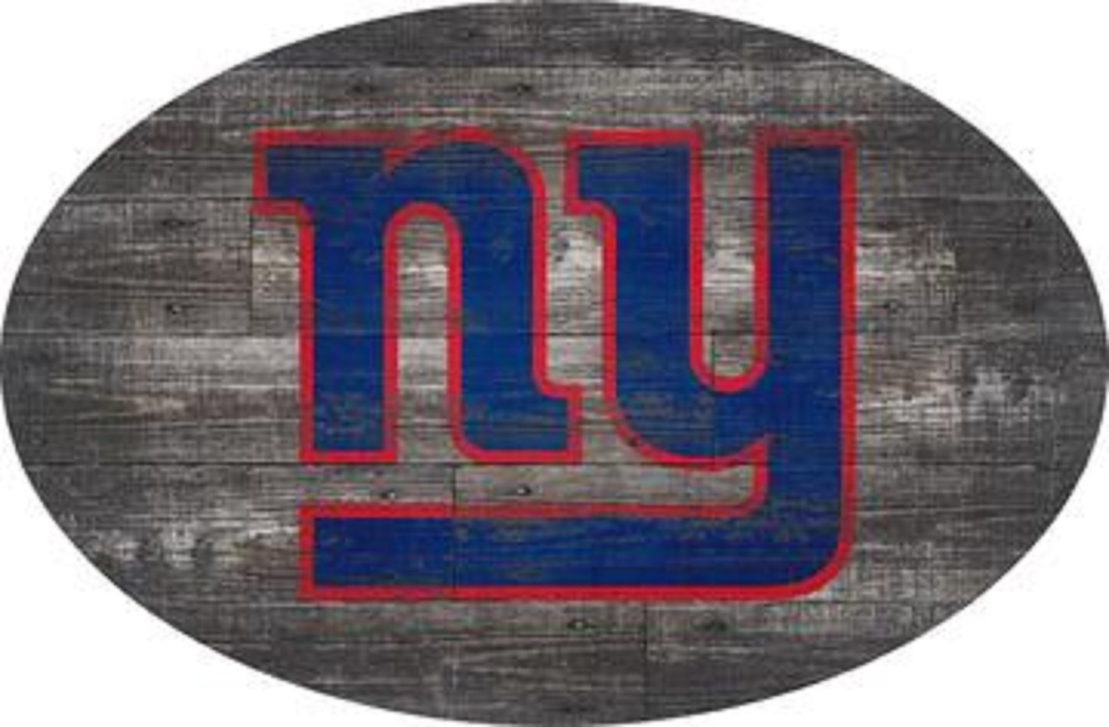 New York Giants Wall Art 46 INCH Distressed Wood Sign Etsy
