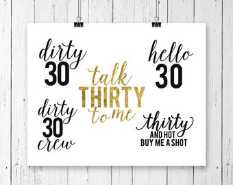 Download Dirty thirty svg | Etsy